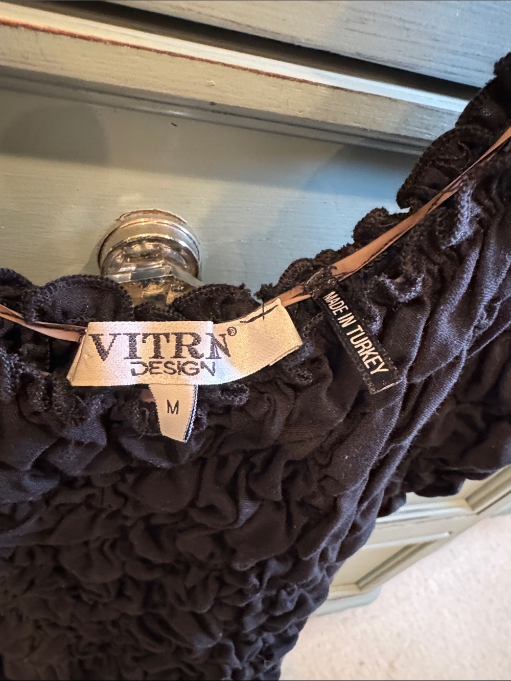 Black Ruffled Sundress - Picture 3 of 5
